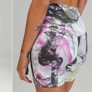 Lululemon Throwback Print Align High-Rise Short 6"